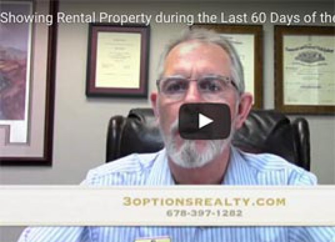Showing Rental Property during the Last 60 Days of the Lease 